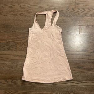 Pink Lululemon tank top